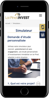 Création du site Loi Pinel Invest